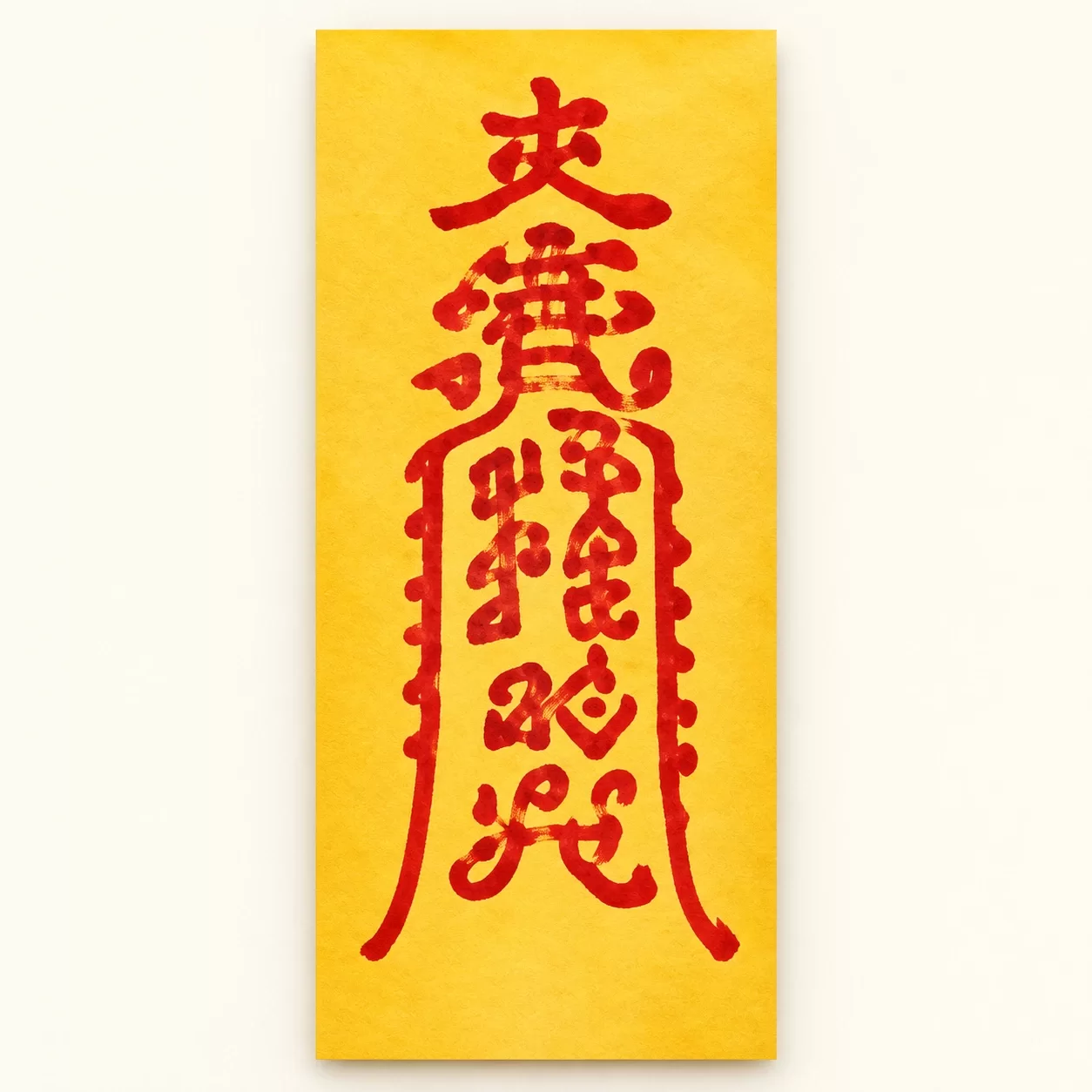 Six Ding & Six Jia Paper Talisman