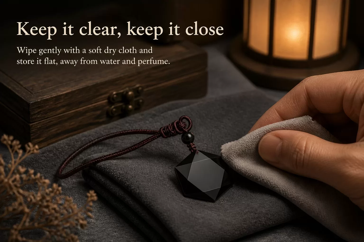 Keep it clear, keep it close