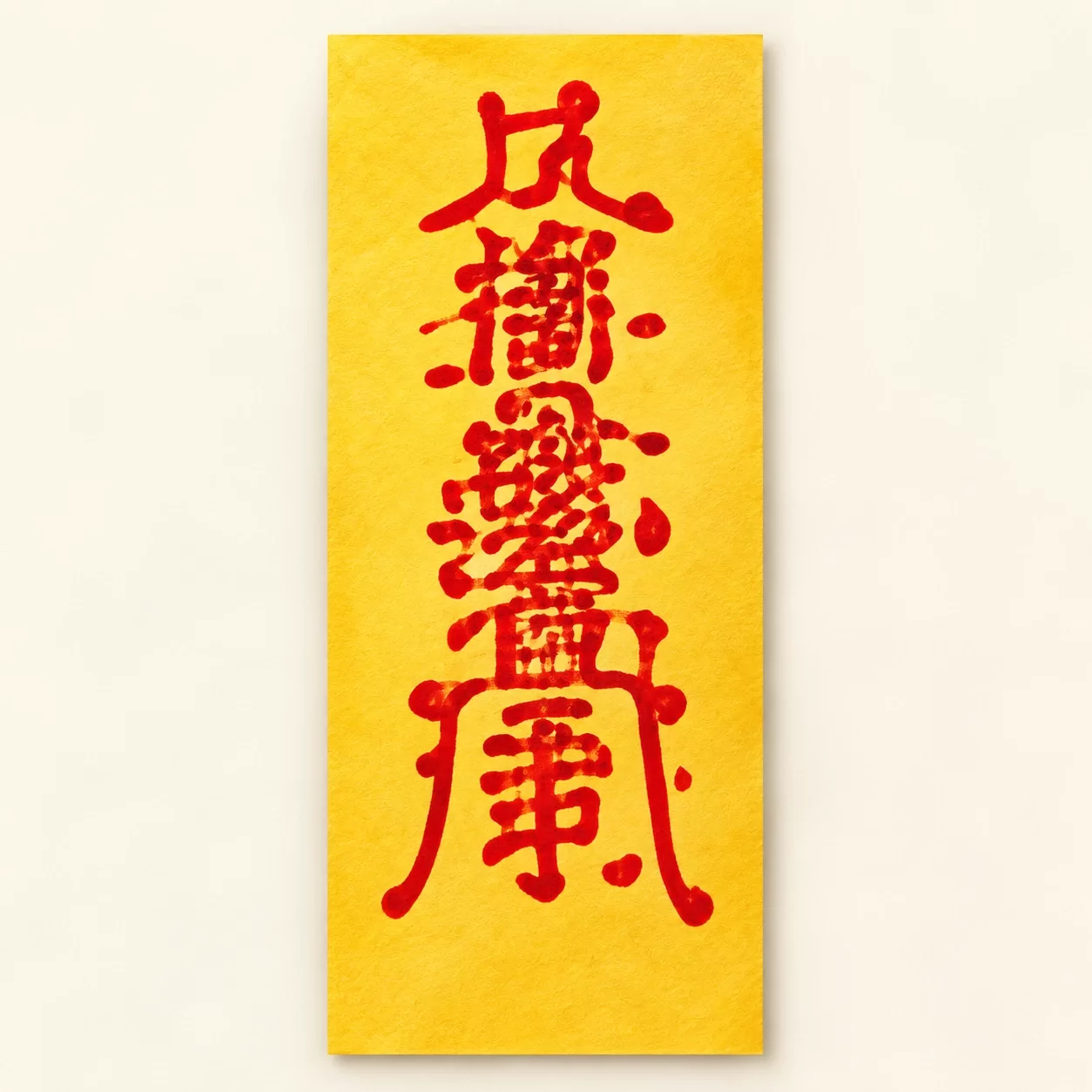 Adversity-Subduing Paper Talisman