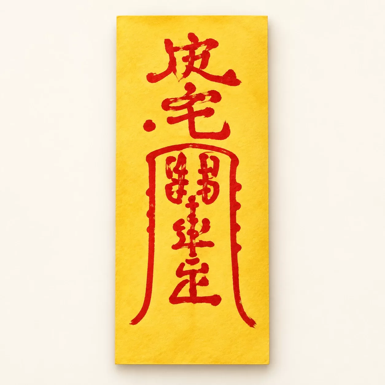 Home Blessing Paper Talisman