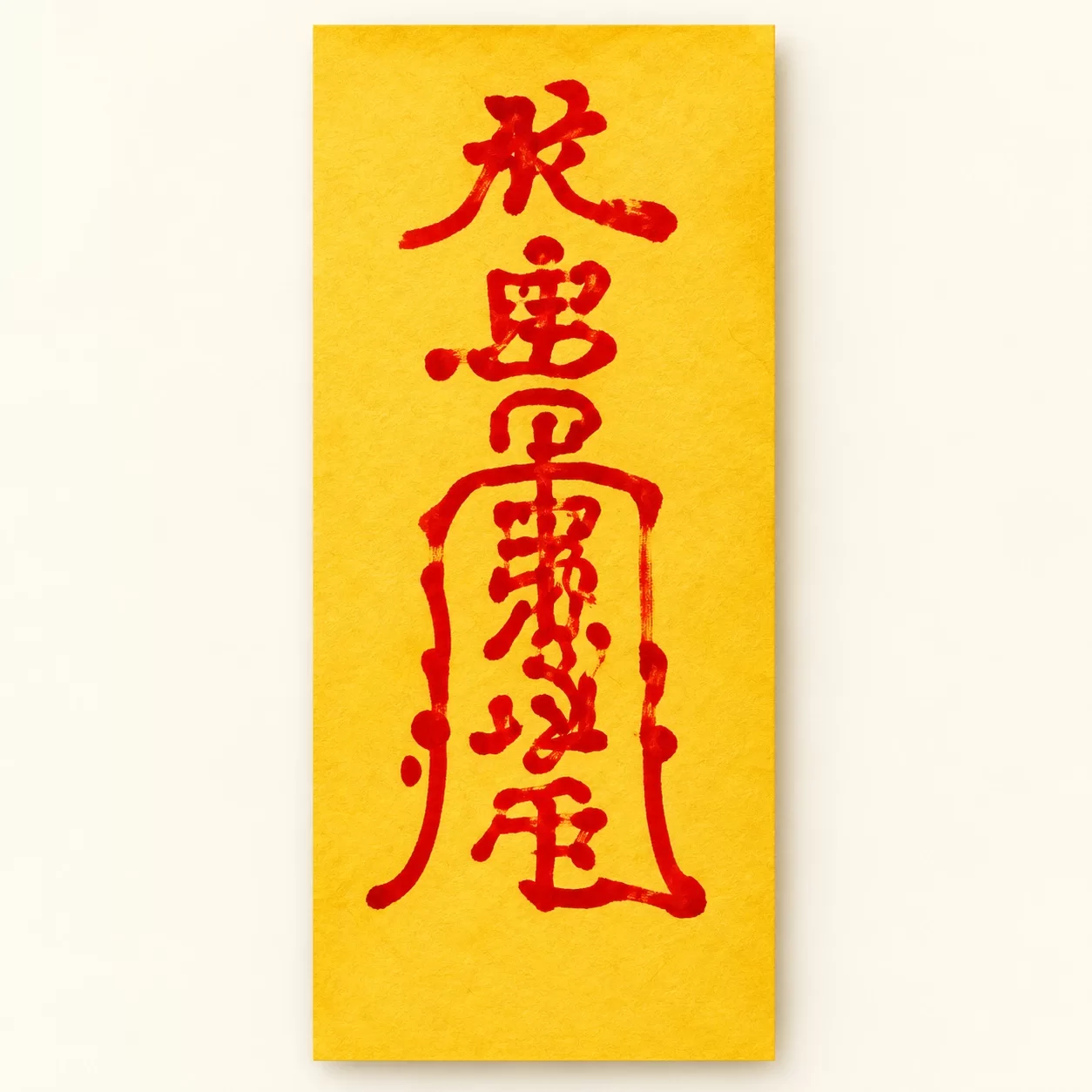 Wishes Fulfilled Paper Talisman