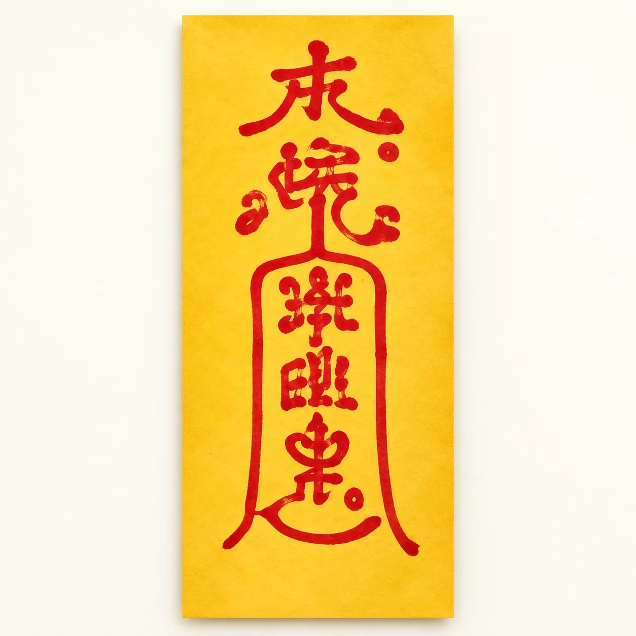 Road Travel Peace Paper Talisman
