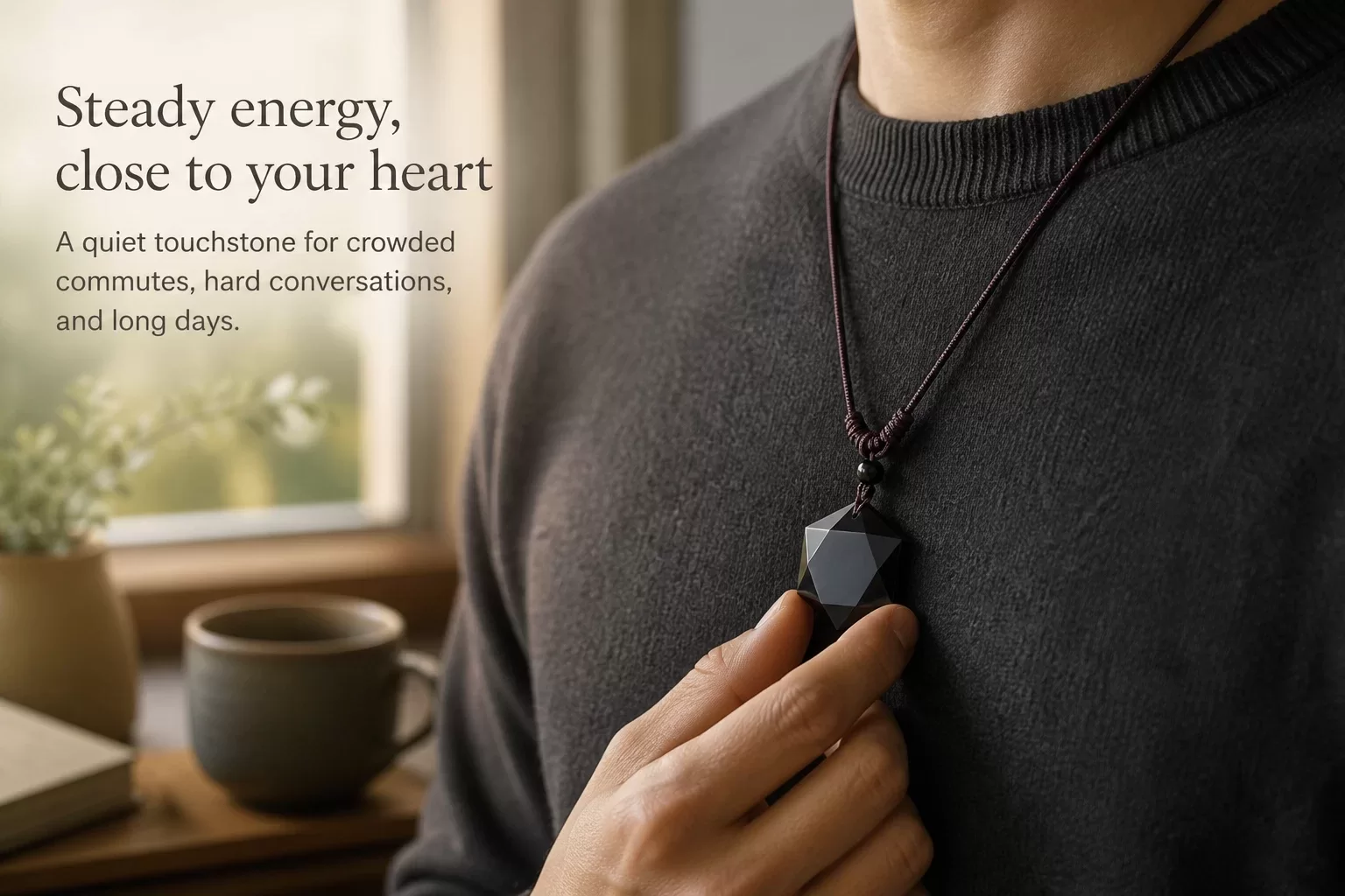 Steady energy, close to your heart